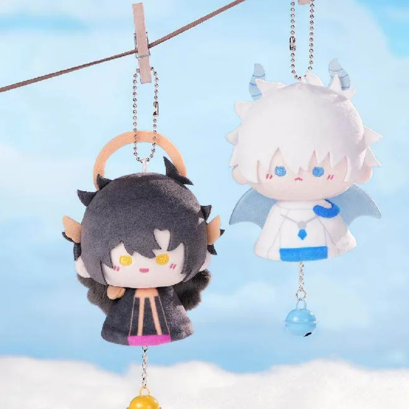 

Оригинальный плюшевый брелок Bilibili: Аниме-серия Irodori Rinbu (Teru Teru Bozu) с колокольчиком, подвеска для сумки для фанатов аниме