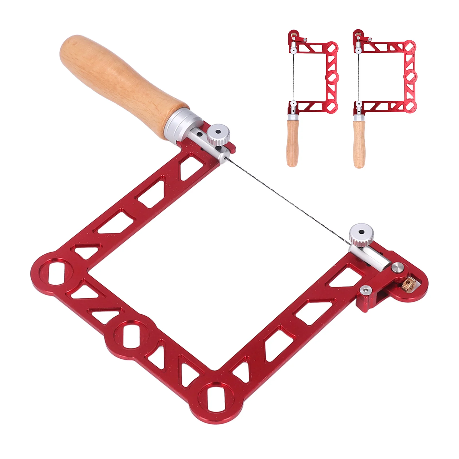 

Mini Woodworking Hand Saw U Shape Wooden Handle Coping Saw for Jeweler Metal Processing