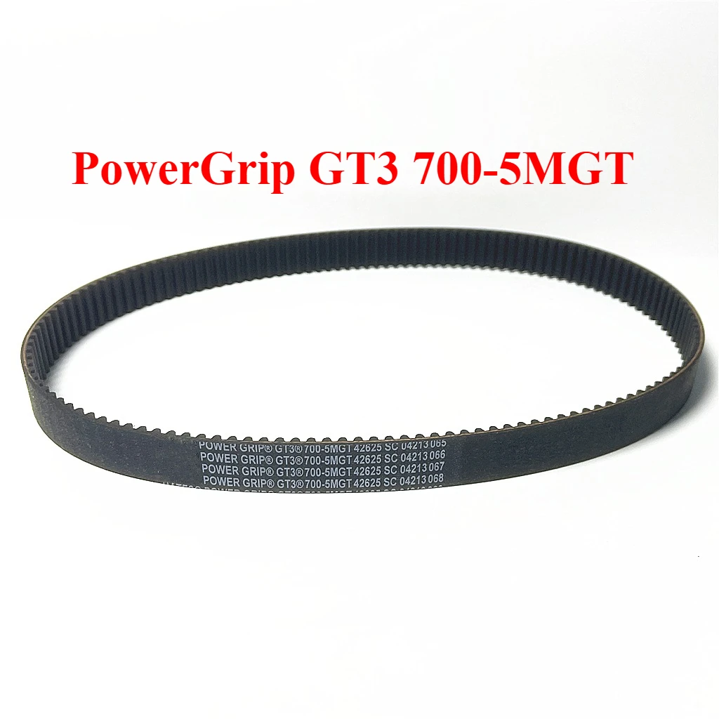 PowerGrip GT3 700-5MGT Neoprene 5mm Pitch Timing Belt 3D Printer Tools Motorcycle E-bike Mid-mounted Motor Spindle Drive Belt