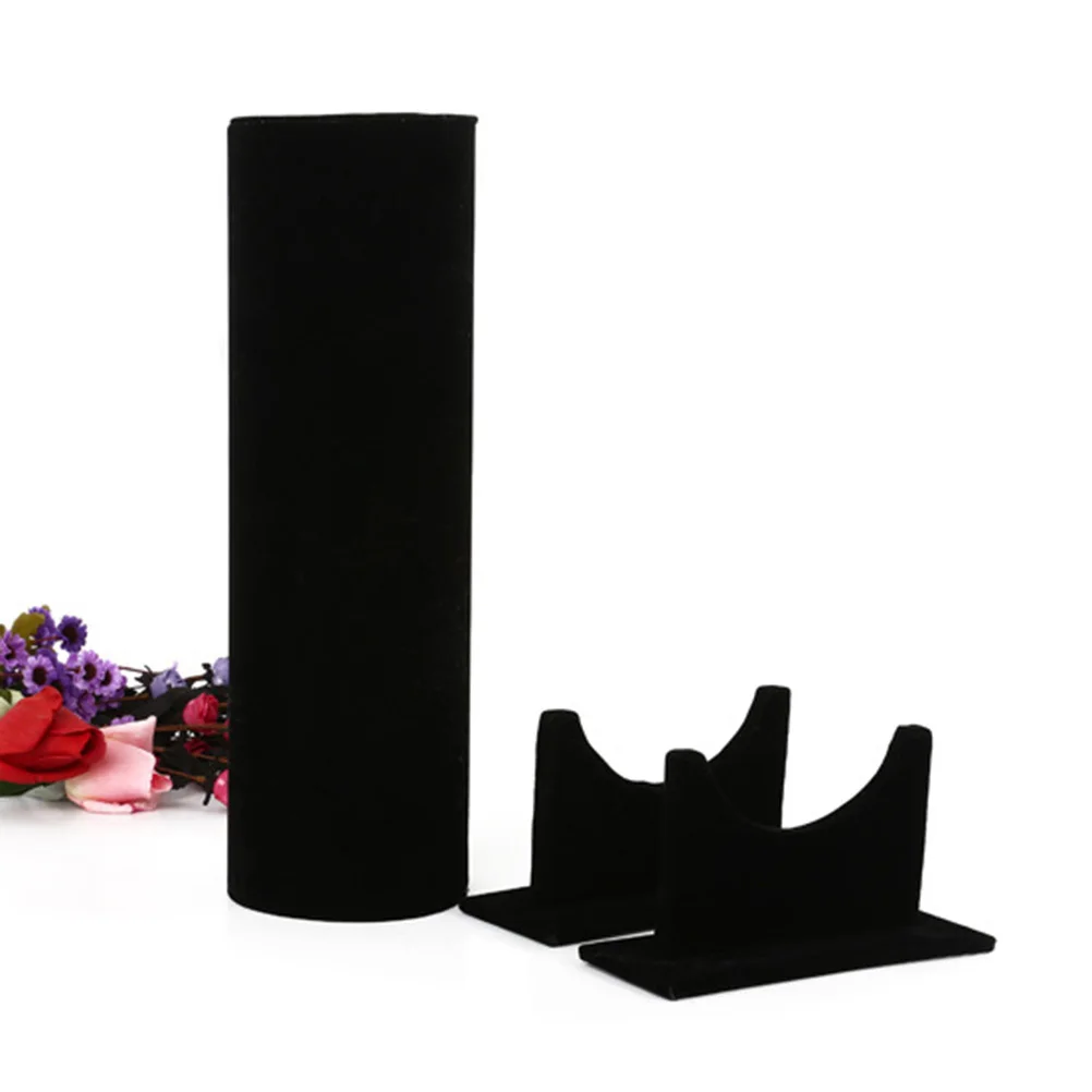 

Подставка для повязки на голову из ПВХ, черная повязка для волос, органайзер, держатель, компактная стойка для ювелирного магазина, личный держатель для повязки на голову