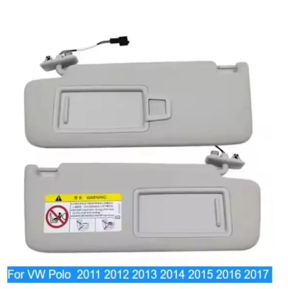 

For VW Polo 2011 2012 2013 2014 2015 2016 2017 MK5 6R 6C Car visor Interior Sun visor With Mirror Front visor assembly