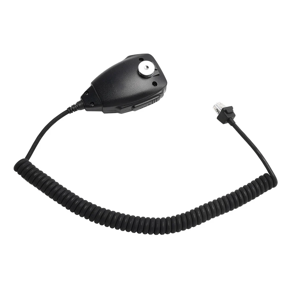 

In-vehicle Communication Speaker Microphone Handheld Microphone For Car Use ABS Stainless Steel Back Clip Shock-proof Shell