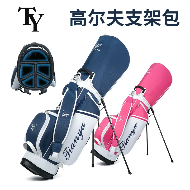 

2026 New TY Golf Bag Nylon Large Capacity Stand Bag for Men Women