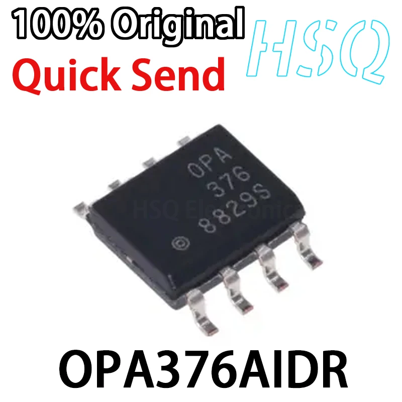 

1PCS OPA376 OPA376AIDR SOP8 Low Noise and Low IQ Precision Operational Amplifier Brand New Original