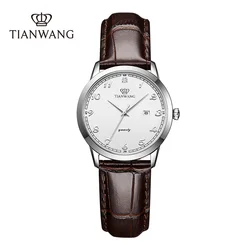 TIAN WANG Women's Watches Woman Fashion Leather Quartz Watch For Wrist Ladies Watches Casual Lady Watchs Women Wristwatch Clock