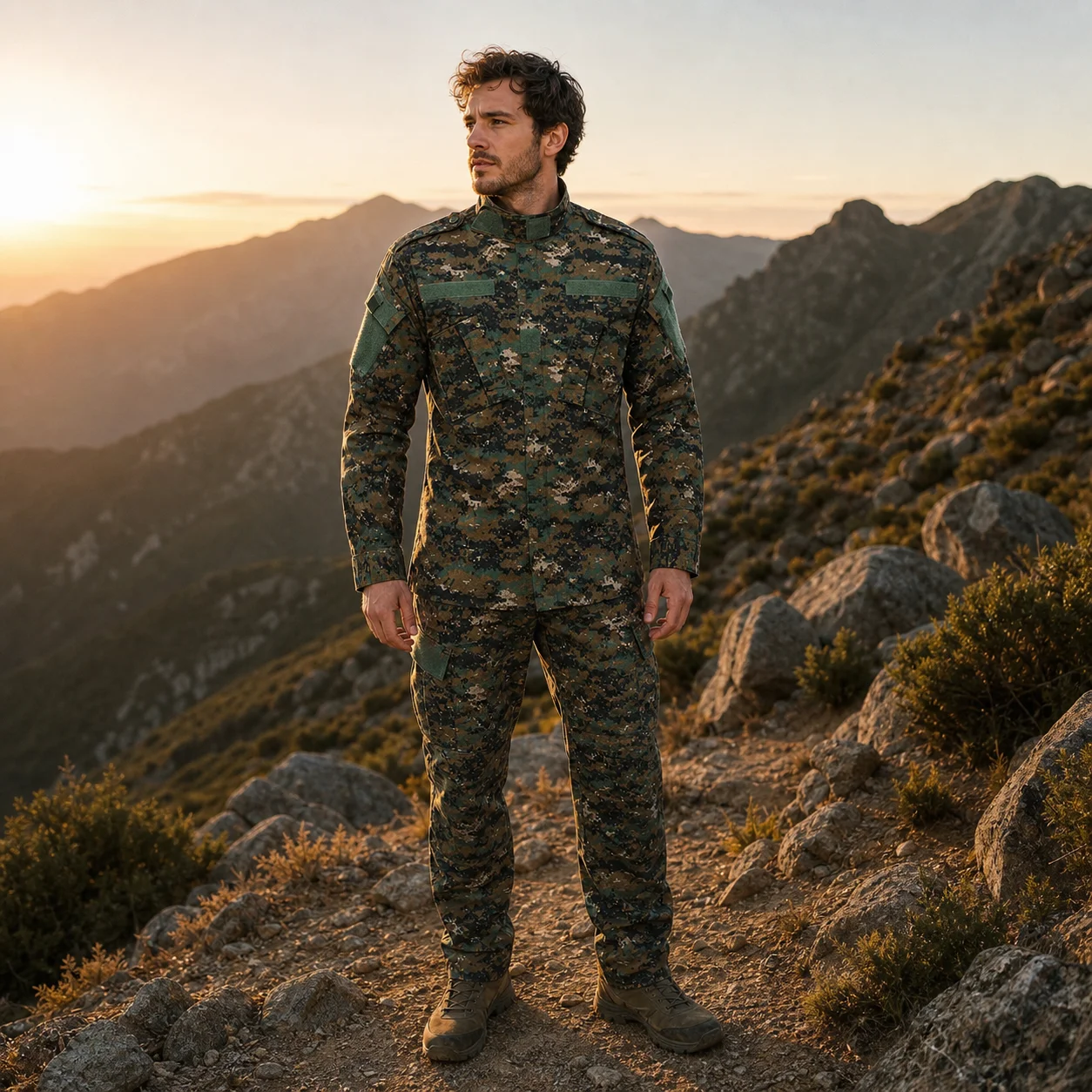 Réplica 2026 del Traje de Combate Ruso EMR, Camuflaje Táctico, Resistente al Viento y al Agua, Traje de Asalto para Hombre, Ropa de Primavera/Verano