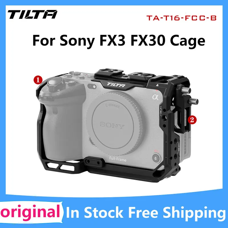 

NEW TILTA TA-T16-FCC Sony FX3 FX30 Camera Cage Armor Full Cage Body Surround Tactical Suit Anti Scratch Full RIG