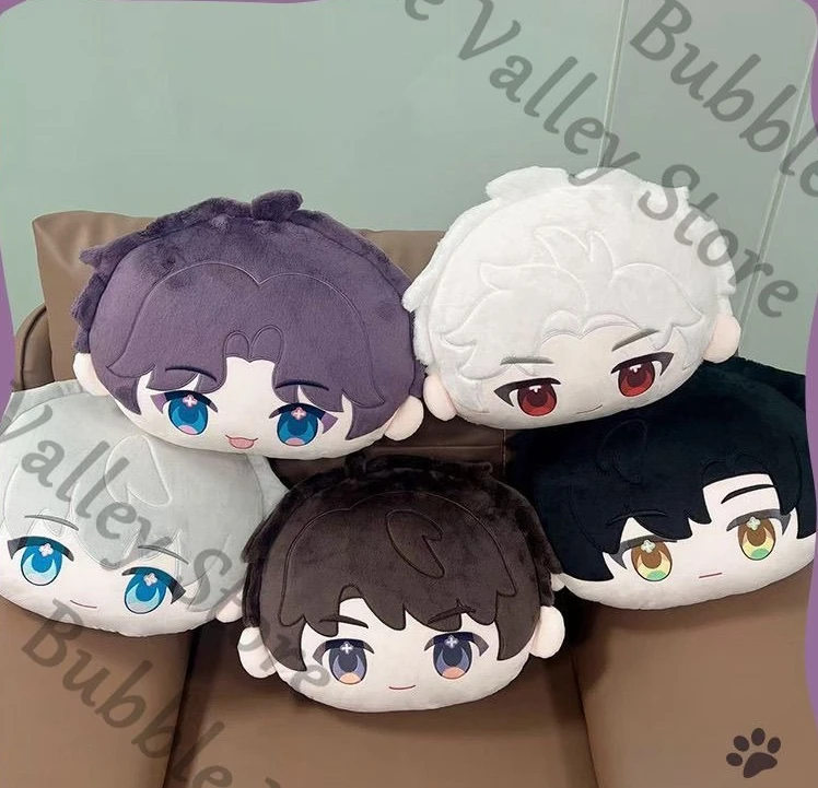 

Anime Love and Deepspace Sylus Zayne Rafayel Xavier Caleb Cosplay Big Head Maumet Throw Pillow Cartoon Puppet Plaything Xmas