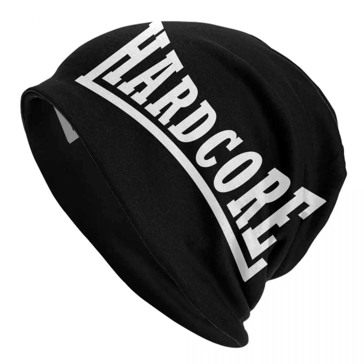 Hardcore Warm Knitted Cap Fashion Bonnet Hat Autumn Winter Outdoor Beanies Hats for Men Women Adult