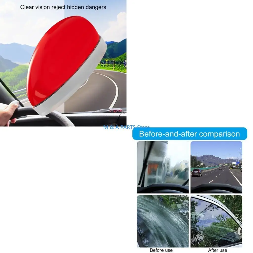 U1JF Rain and Fog Glass Cleaner Car Window Cleaning Solution for Improved Visibility