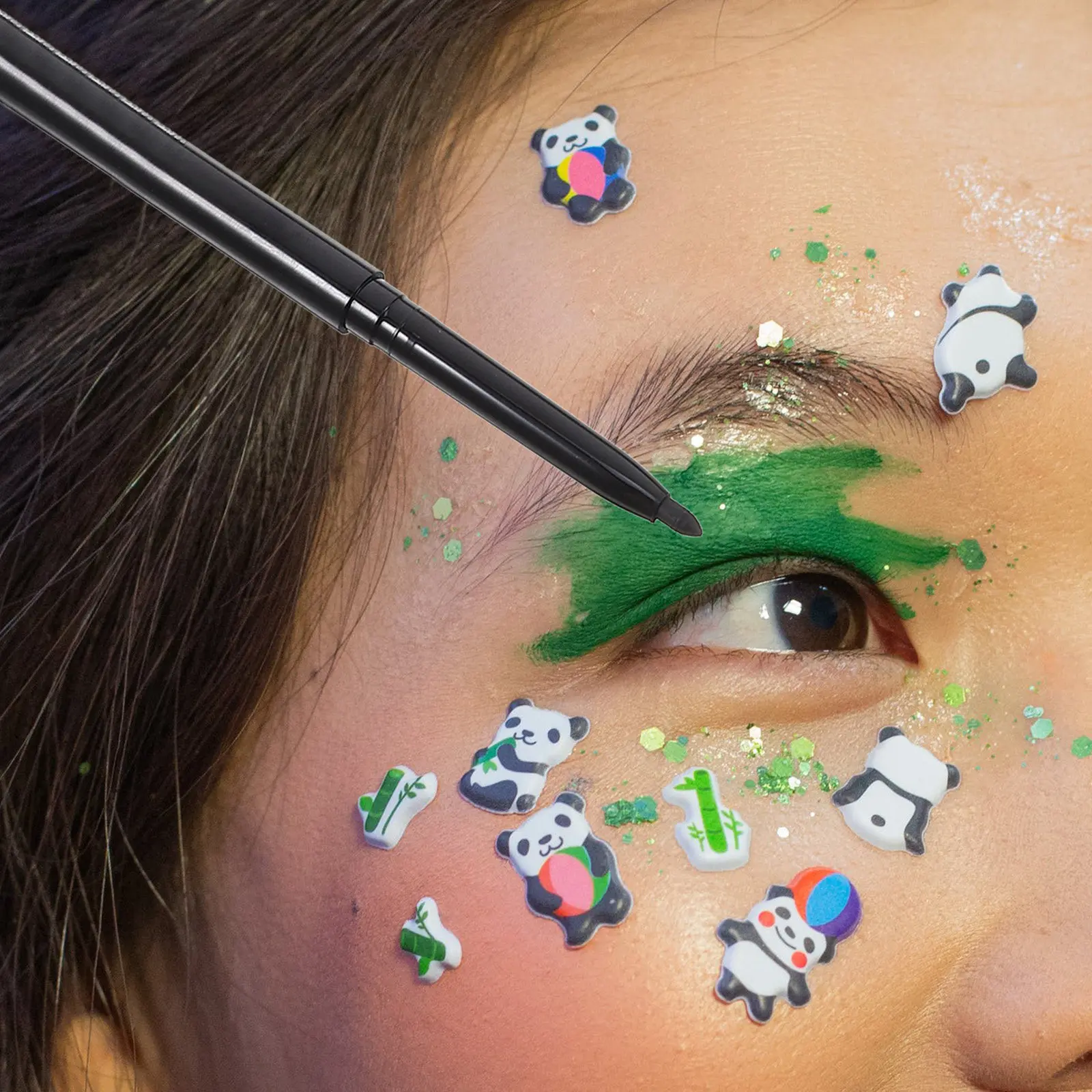 Set di 12 Matite per Sopracciglia, Facili da Usare, Penna Multifunzione per Occhi e Labbra, Matita per Eyeliner, per il Trucco Quotidiano Femminile