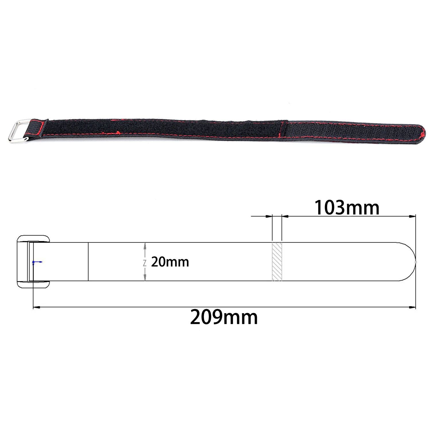 TCRC 2 Buah Tali Baterai RC Ja - Drone Battery Strap ulasan dan harga