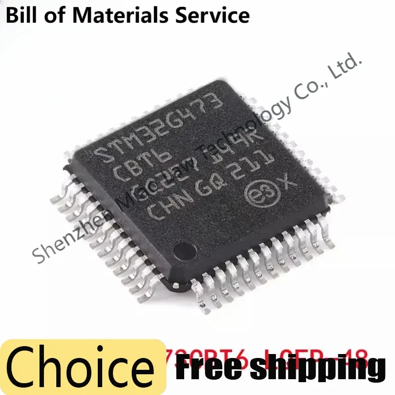

STM32G473CBT6 STM32G473 STM32 G473CB G473CBT6 LQFP-48 ARM Cortex-M4 32-bit Microcontroller MCU IC Controller Chip New Original