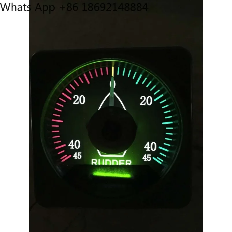 Marine inductive rudder angle generator hydraulic rudder indicator power box three pieces