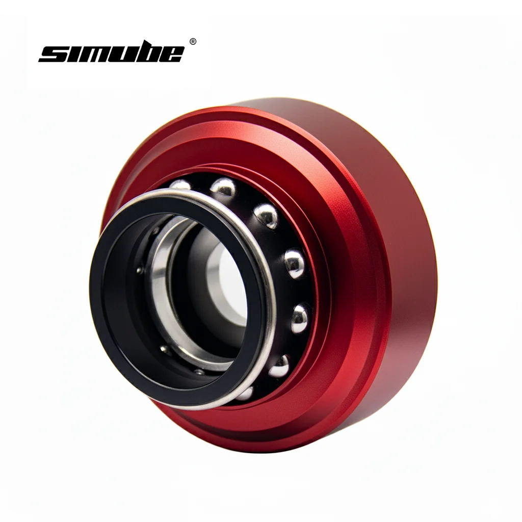 

Simube QR70 Wheel Side, featuring CNC machining and anodized, COMPATIBILITY MOZA