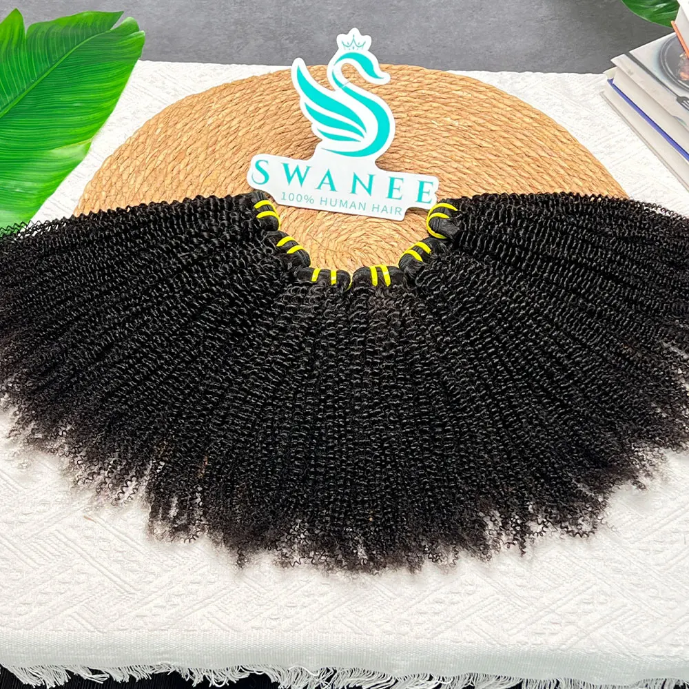 Rambut Manusia Keriting Keriting 1 3 4 Bundel Kesepakatan Rambut Mentah Rambut Manusia Tissage Asli Dijual Ekstensi Rambut Alami Keriting Dalam