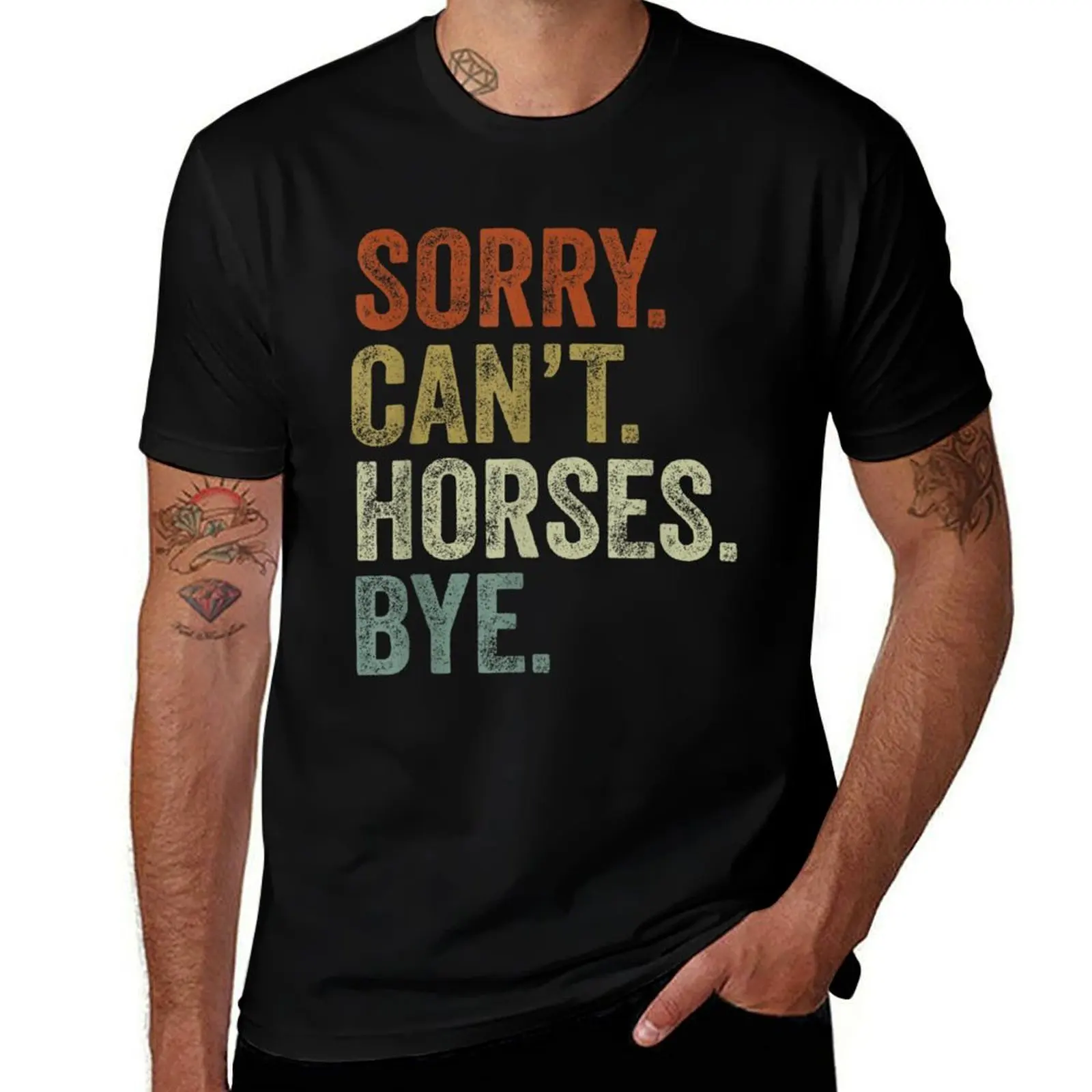 Man Horses Casual F…