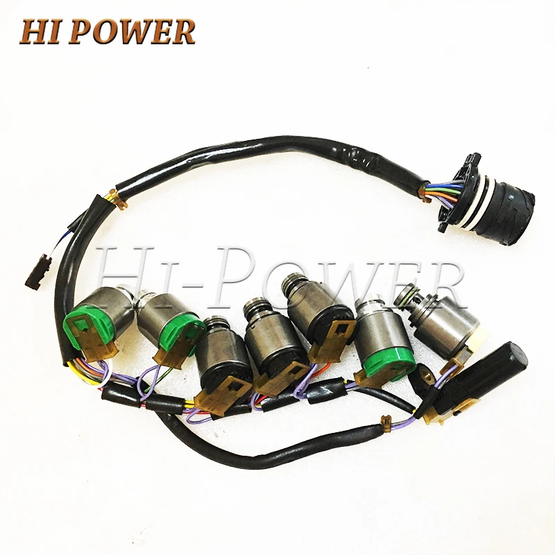 5HP19 5HP-19 Transmission Clutch Solenoids Kit / Wire Harness zf5HP19 for BMW Audi Prosche Refurbished zf5HP-19