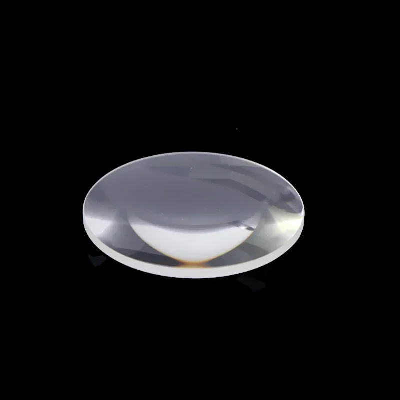 High-Precision Focusing Condenser with 50.8mm Diameter, Pure White Glass Plano-Convex Lens, Quartz Material