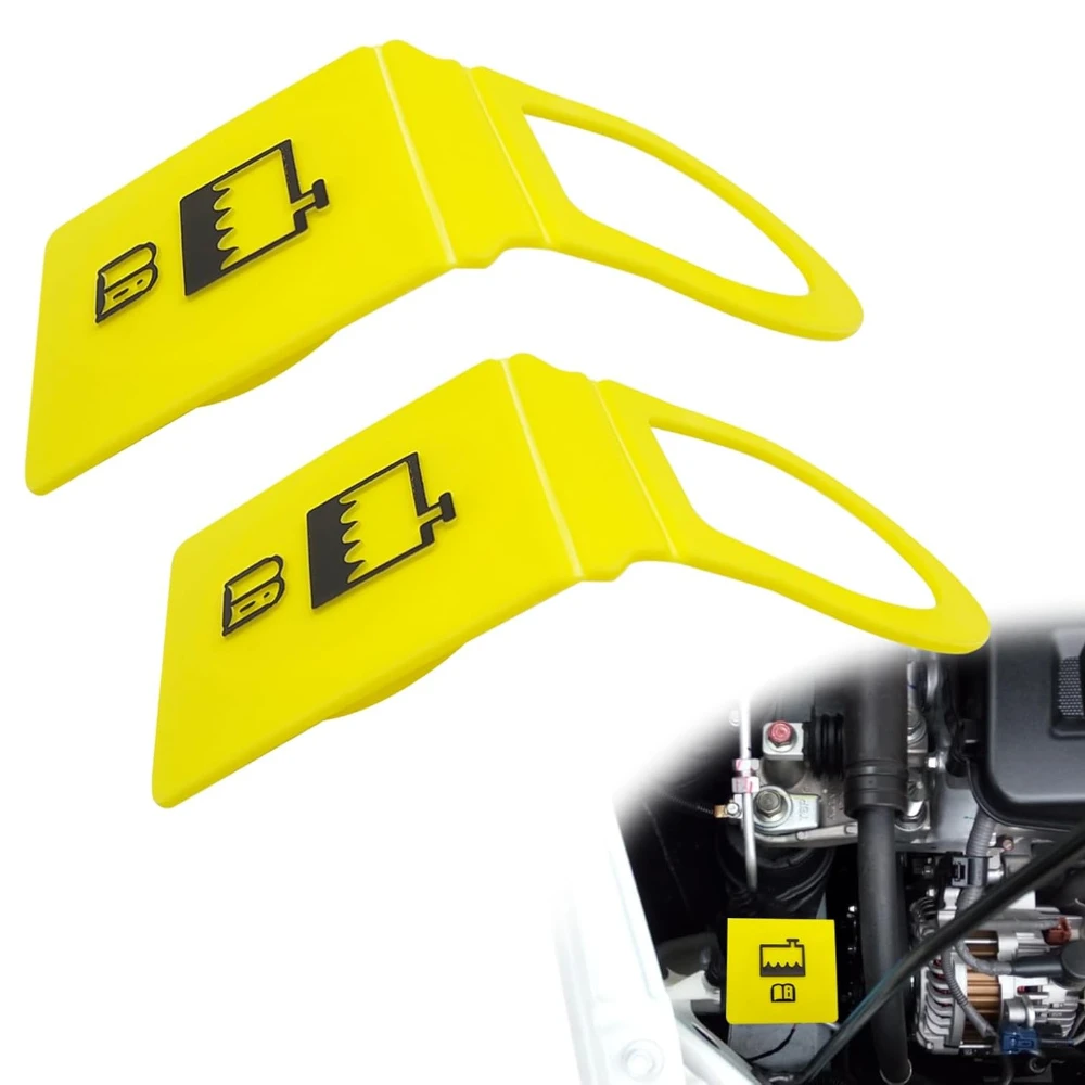 

2 Pcs Engine Coolant Reservoir Cap Engine Coolant Reservoir Radiator Recovery Overflow Tank Cap Compatible with Chrysler/Dodge