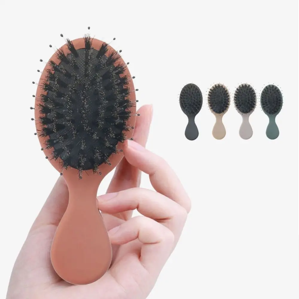 

Super Soft Bristles Home Massage Combs Anti-slip Handle Hair Shiny Mini Air Bag Comb Anti-static Anti-Frizz