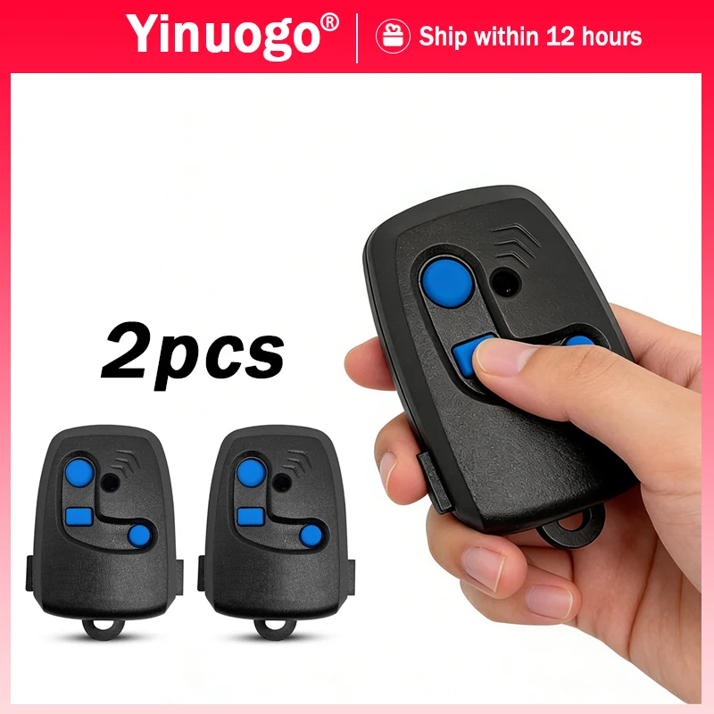 

Work With PECCININ Garage Remote Control 433MHz PECCININ TX 3C Electric Gate Control 433.92MHz Garage Command Transmitter Opener