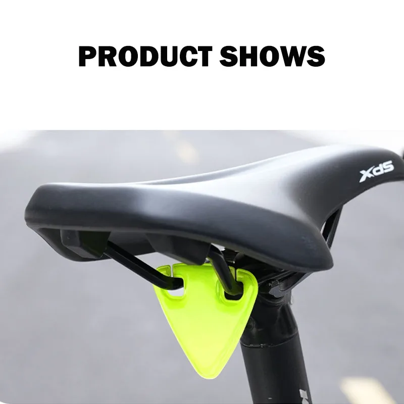 Bicycle high brightness reflective sticker, tail light refle