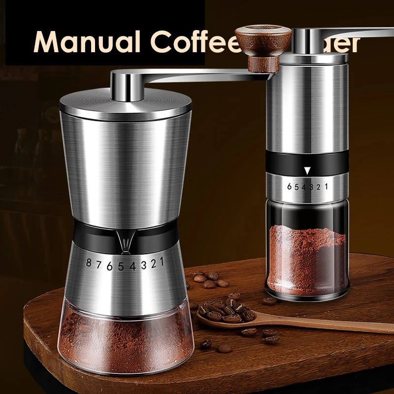 

Manual Coffee Grinder Coffee Bean Grinder Adjustable Thickness Ceramic Grinding Core Removable Mini Coffee Machine Tool