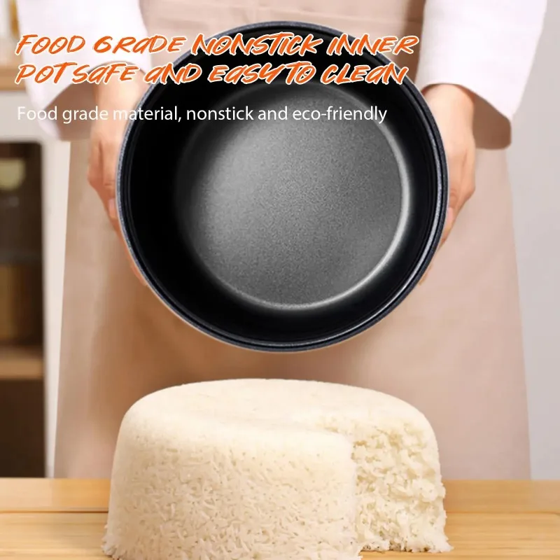 

【Premium】12V 24V 220V 2L 200Wcar Home Rice Cooker Van Car Rice Cooker For Car and Truck Carrying Electric Rice Cookers for 1-3 P