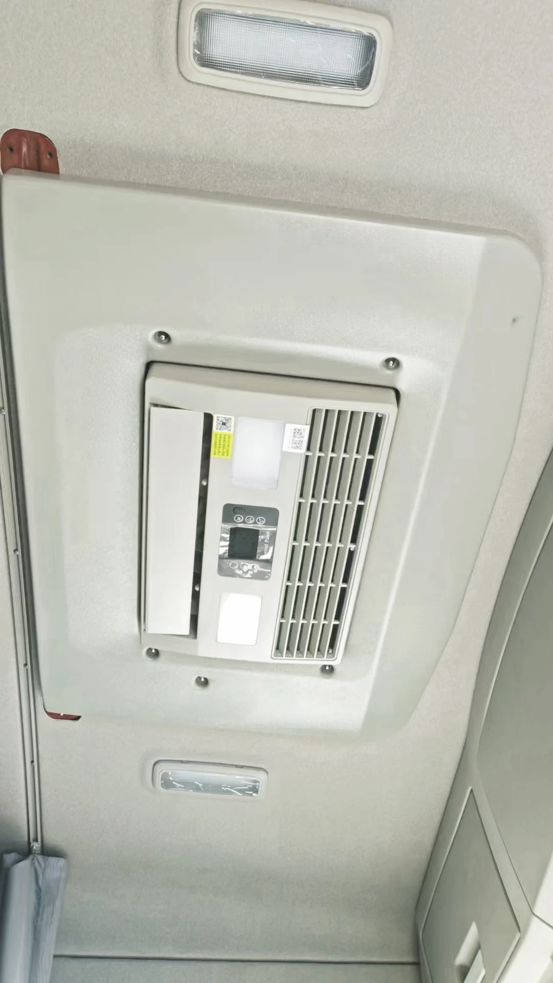 12V24V RV شاحنة حافلة مكيف الهواء الكهربائي 48 فولت وقوف السيارات برودة مزدوجة مروحة الدوار ضاغط 12 فولت العاكس تكييف الهواء #6