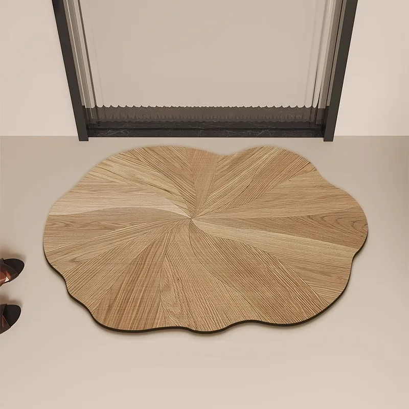 Bathroom absorbent pad, diatomaceous earth foot mat at the entrance of the bathroom, non slip floor mat, toilet carpet - view 2