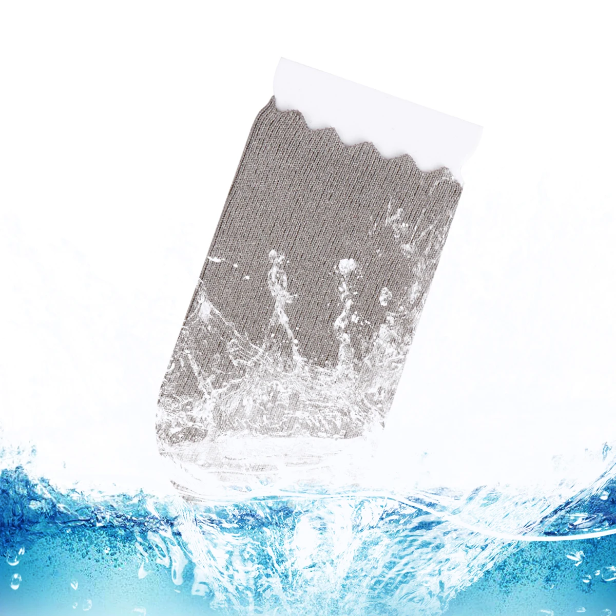 

5Pcs Silver Fiber Game Finger Sleeves Anti-Sweat Elastic Breathable Screen Touch Finger Covers Phone Playing Accessory