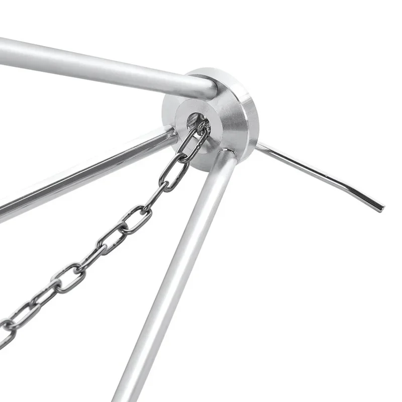 

Уличная портативная прочная кастрюля для кемпинга и пикника, с подвесным штативом и сумкой, пожарный гриль