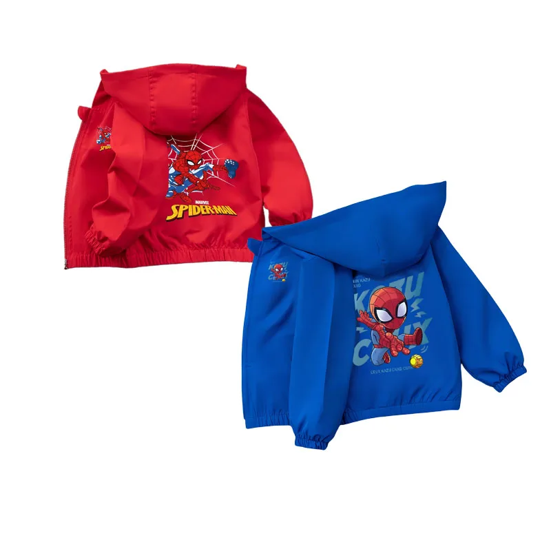 Frühling Herbst Kinder Kapuzenjacke für Baby Jungen Mode Druck Reißverschluss Windjacke Mantel Kinder Oberbekleidung Kleidung