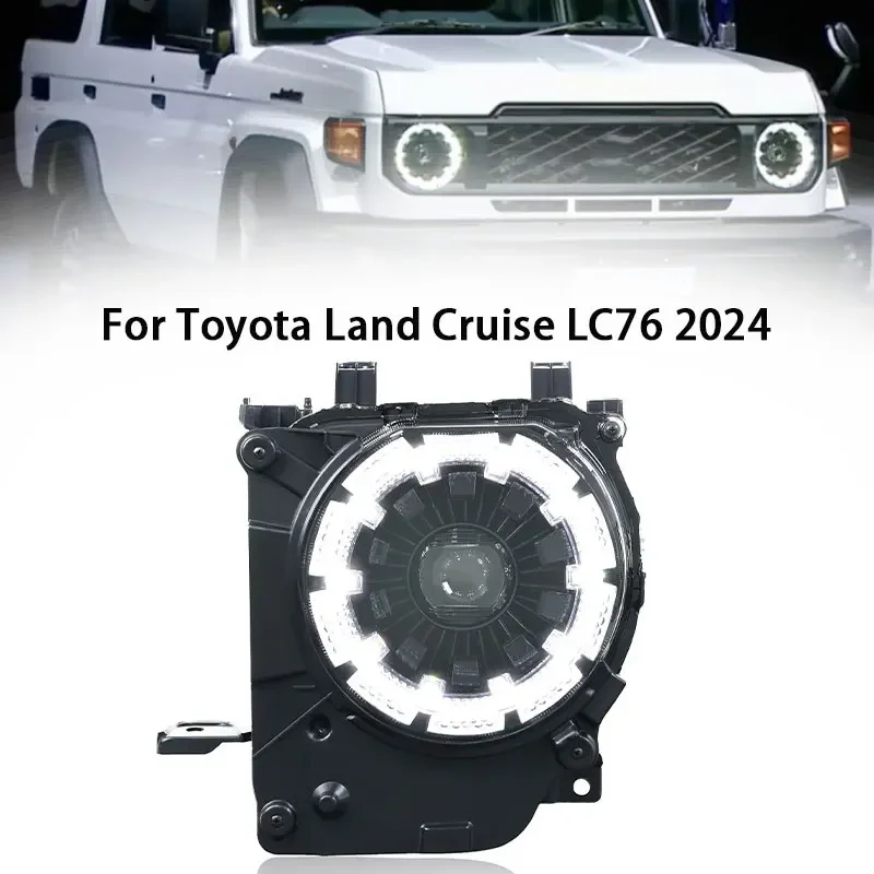 

Headlights For Toyota Land Cruiser LC76 2024 Front Light DRL Head Lamp Vehicle Supplies LED Configure Daylight Car Accessories