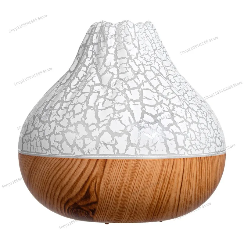 For Desktop Small Volcano Humidifier Home 3 Color Ambient Night Light USB Powered Ambient Light Humidifier Moisturizing