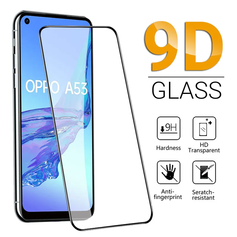 

Tempered Glass For OPPO A16 A15 A53 A54 A55 A74 A9 Screen Protector Realme 8i 8s 8 7 Q3 Pro C21 C25 C3 GT Narzo 30A Reno 7
