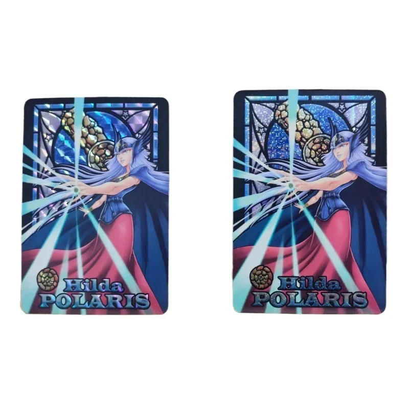 10pcs/set Saint Seiya Card Animation Characters Dohko Pope SAGA Stained Glass Classics Anime Collection Flash Cards Toy Gift