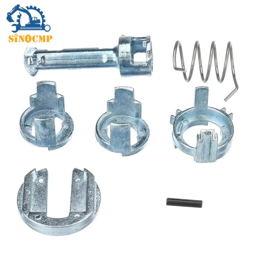 X5 E53 (2000-2014) 전면 좌우 측면 금속 문짝 잠금 실린더 배럴 수리 키트 세트 – 전문 자동차 수리 부품, 1세트