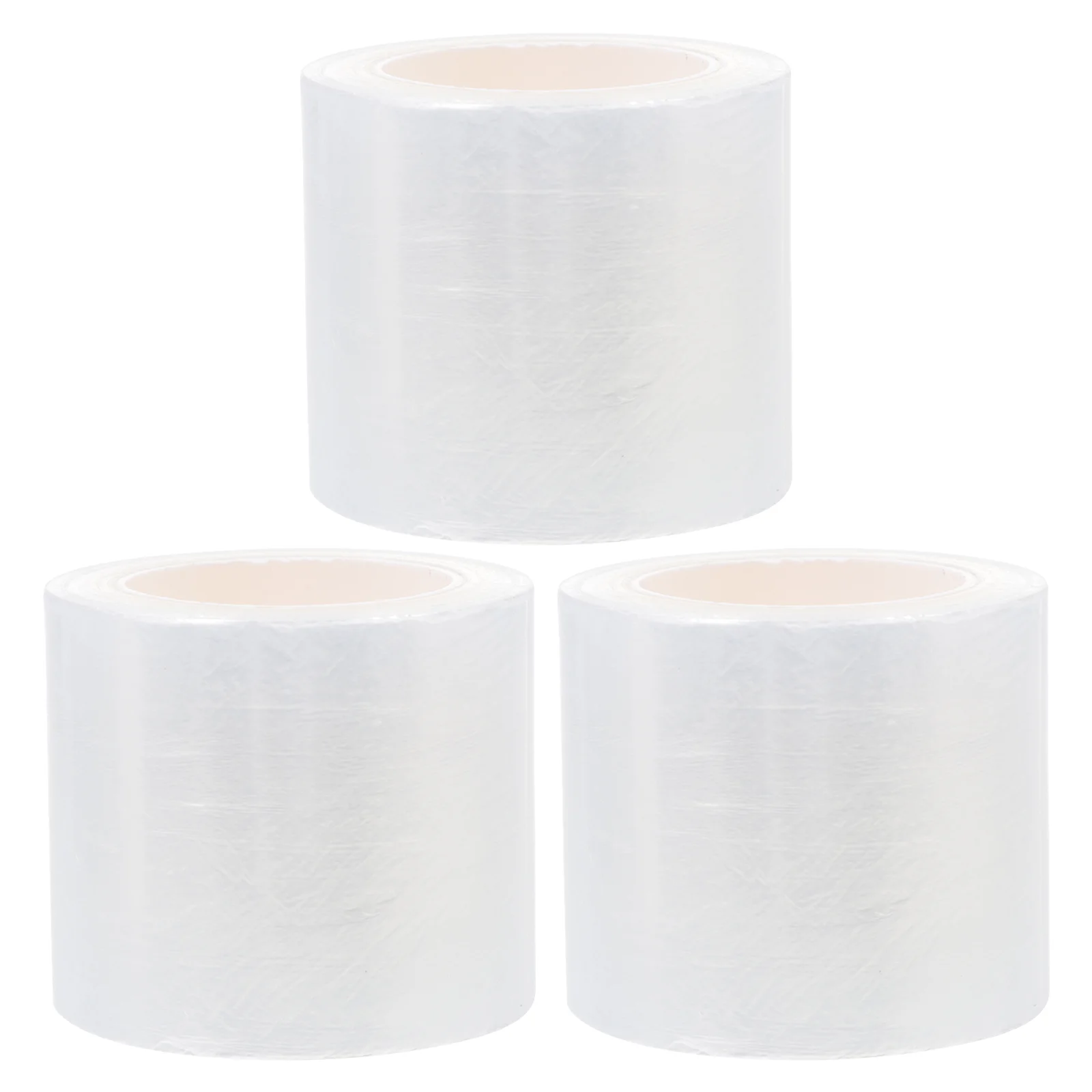 3 Pcs Eyebrow Tattoo Plastic Wrap Food Grade Cling Film Lip Care Tool Blade Convenient Makeup Accessories PE Face