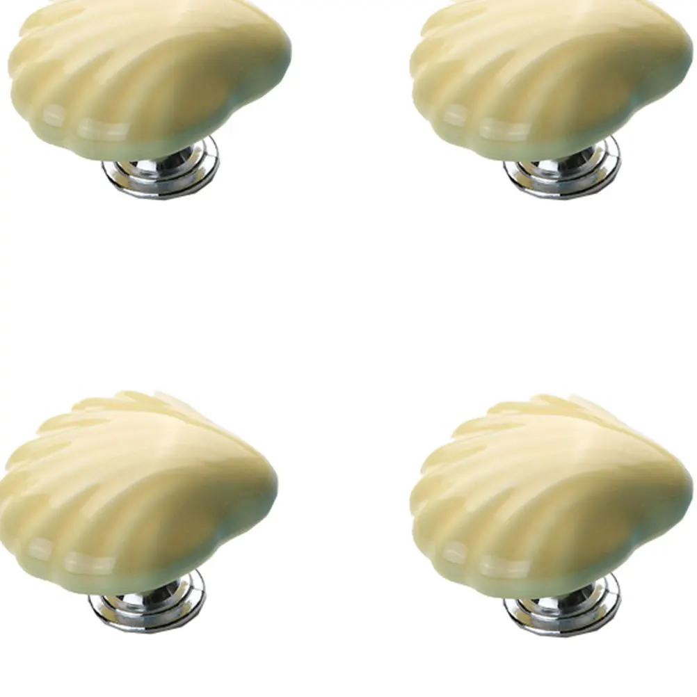 

4 Pcs Handles for Cabinets Drawers Door Knob Vintage Brass Knobs Decorative Pulls