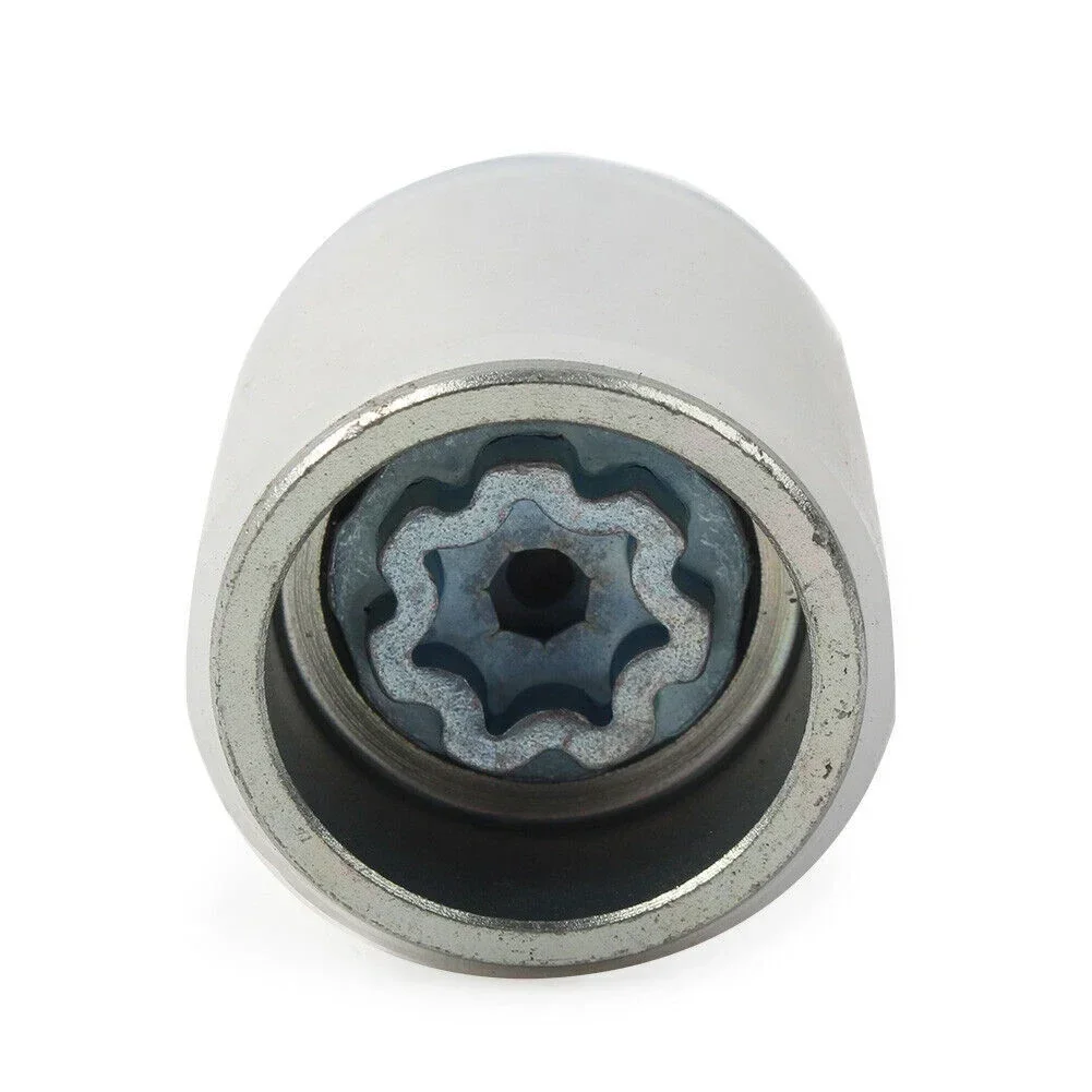 Tire Wheel Lock Anti-Theft Screw Lug Nut Bolt  Removal Key Socket #Q #X Car Tire Anti-Theft Screw Disassembly Tool Key Sleeve