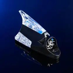 Wind Powered Car LED DayTime Running Light Auxiliary Rotation Day lights Fan Headlight Automobile led Lamp Time G3O7