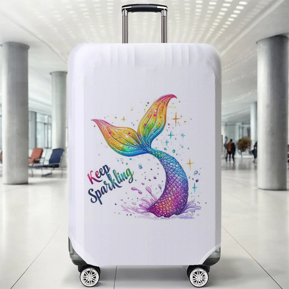 

Luggage Cover Protector Elastic Waterproof Dustproof For 18-32 Inch Suitcase Travel Accessories