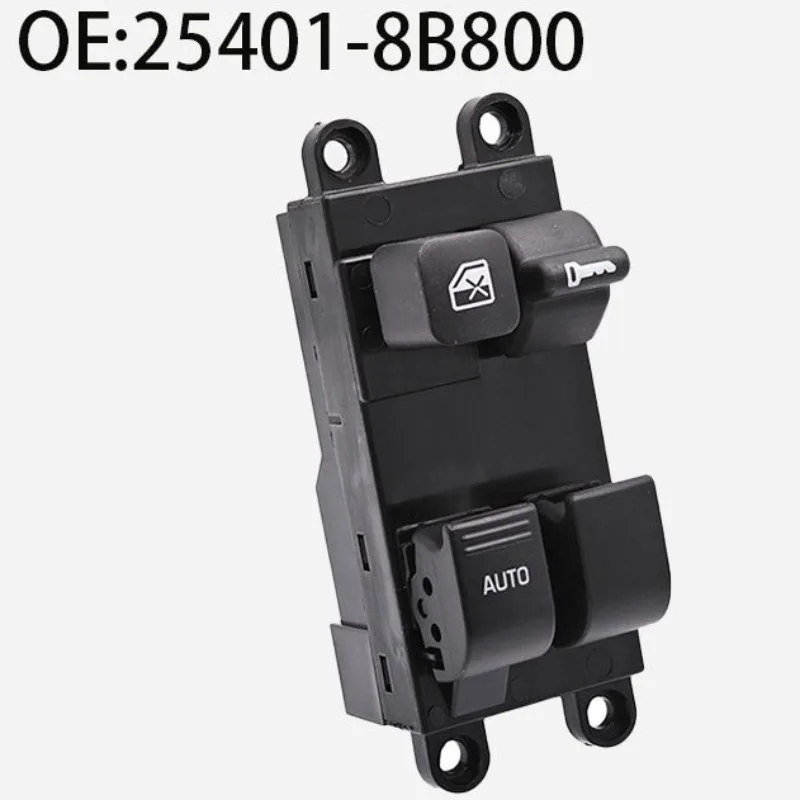 25401-8B800 Suitable for 00-04 Nissan Frontier glass lifter master switch window switch Automobile parts and components