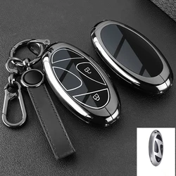 Zinc Alloy TPU 3 6 Button for Hyundai Ioniq 6 Grandeur GN7 KONA 2023 2024 Remote Smart Car Key Case Cover Keychain Accessories