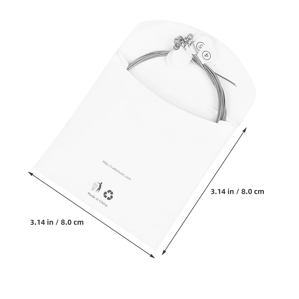 6 قطعة سلاسل الغيتار المضادة للصدأ الصوتية الكهربائية سلسلة مجموعة استبدال سلاسل معدنية دائمة الغيتار الملحقات #3