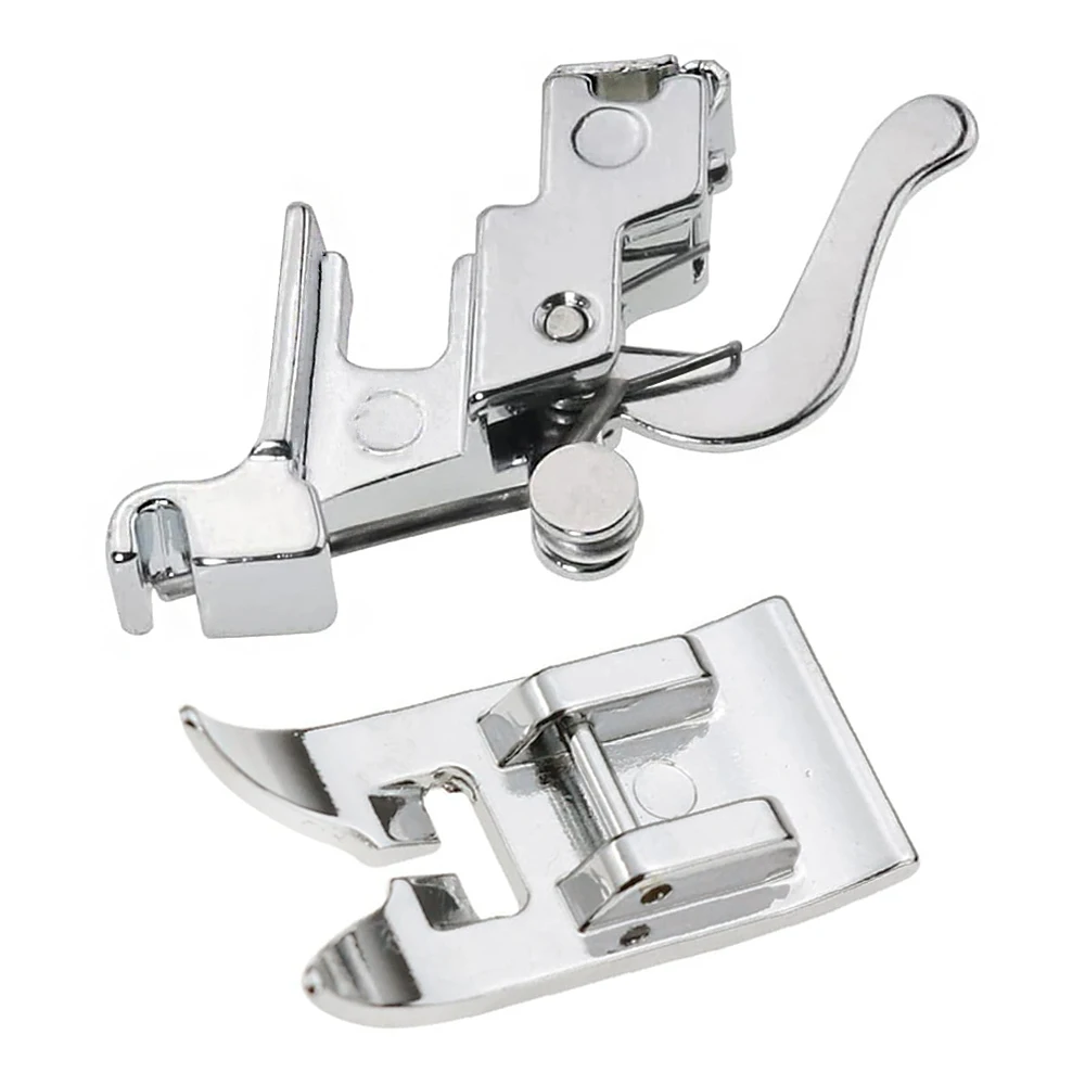 Snap On Low Shank Adapter Presser Foot Holder with Universal Press Foot for Household Sewing Machine Quilting Stitching Foot