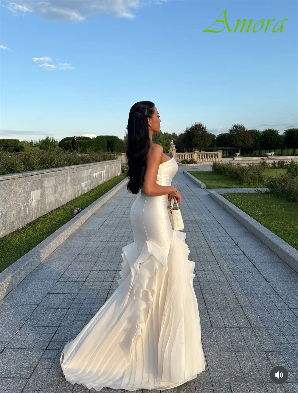 Элегантное вечернее платье без бретелек по индивидуальному заказу, изысканные шифоновые платья для особых случаев и нежные свадебные платья русалки