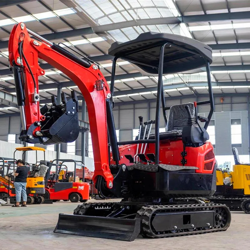 factory price RT12 mini excavadora farm orchard construction mini excavator prices china EPA CE mini hydraulic excavator